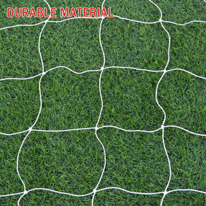 24'x8' 12'x7' Official Size Soccer Goal Net for Outdoor Football Training