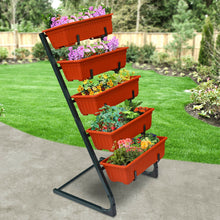 Load image into Gallery viewer, New 5 Tier Vertical Raised Garden Bed Planter Boxes Patio Balcony
