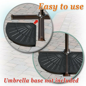 New 30 LB Stand Outdoor offset umbrella cross base