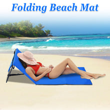 Load image into Gallery viewer, 600D oxford fabric Outdoors  reclining lounger Park Beach Chair Multi-usage Picnic 50&quot;x20&quot; Seat Mat
