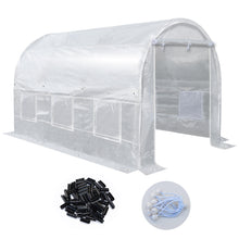 Load image into Gallery viewer, Greenhouse Replacement Cover Larger Walk in Outdoor Plant Gardening Greenhouse (12&#39; X 7&#39; X 7&#39;)
