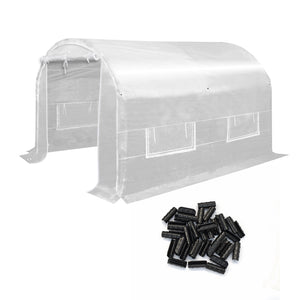 Greenhouse Replacement Cover Larger Walk in Outdoor Plant Gardening Greenhouse (10' X 7' X 6')