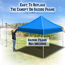 Load image into Gallery viewer, Ez pop Up Instant Canopy 10&#39;X10&#39; Replacement Top Gazebo EZ Canopy Cover

