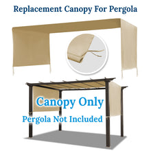 Load image into Gallery viewer, Replacement Canopy Top Cover for Pergola Gazebo Structure Sunshade
