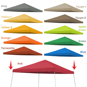 8'X8' Canopy Cover for Pop UP Tent Slant Leg Frame