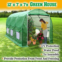 Load image into Gallery viewer, Portable 5 size  Large Walk In Green House for Outdoor Gardening
