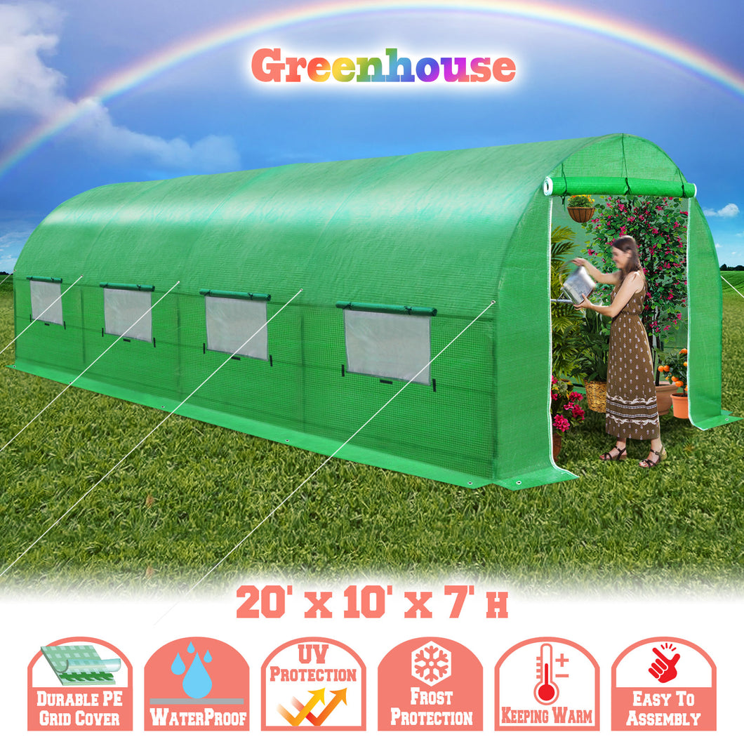 Portable 5 size  Large Walk In Green House for Outdoor Gardening