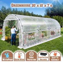 Load image into Gallery viewer, Outdoor Green House Walk in Garden Greenhouse Gazebo Plant House (20&#39;X10&#39;X7&#39;)
