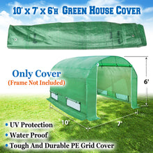 Load image into Gallery viewer, Multi-size 24.6/20x10x7&#39; Replacement Greenhouse COVER 16/12x7x7&#39; 10x7x6&#39; House

