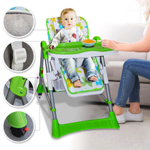 Load image into Gallery viewer, Folding Convertible Child Booster Highchair Baby Feeding Tray Seat

