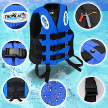 Load image into Gallery viewer, Swimming Boating Safety Buoyancy Aid Child Life Jacket with Whistle

