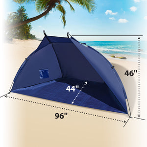 STRONG CAMEL Portable Beach Camping Picnic Fishing Tent Shelter UV Sunshade Canopy Outdoor