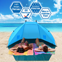 Load image into Gallery viewer, STRONG CAMEL PORTABLE POP UP CAMPING FISHING BEACH SUN SHADE SAND TENT
