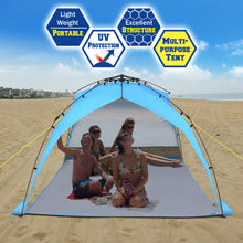 Load image into Gallery viewer, STRONG CAMEL 8&#39;x8&#39; Portable Instant Camping Tent Pop Up Beach Canopy Sunshade Shelter Outdoor
