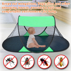 Portable Camping Shelter Backpacking Mosquito Pop Up Tent for Kid