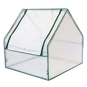 plastic house for plants 3x3ft PE Portable Mini Greenhouse Gardening Flower Plants Yard Hot Hou – Sunny Outdoor US