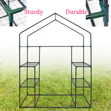 Load image into Gallery viewer, 8 Shelves 3 Tiers Portable mini Walk-in Greenhouse Flower Clear Planter HotHouse
