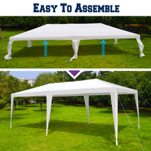 Load image into Gallery viewer, STRONG CAMEL 10x20/30 White Party Canopy Tent  BBQ Gazebo Pavilion  With Side Walls

