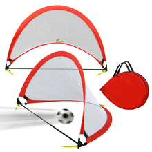 Load image into Gallery viewer, 4ft Portable Pop Up Soccer Goal Football Practice Training Sport Nets w CarryBag

