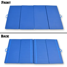 Load image into Gallery viewer, 4 Foldable Folding Panel Gym Gymnastics Exercise Yoga Mat Pad
