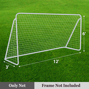 12' x 6' Portable Nelon Netting for  Soccer Door