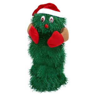 Dancing Christmas Tree Toys Electric Plush Doll Rotating Music Toys Green Xmas Tree Decorations