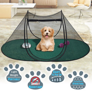 pop up outdoor cat tent Pop Up Portable Pet Fun Play Puppy Dog Cat Kitten Mesh Tent – Sunny Outdoor US