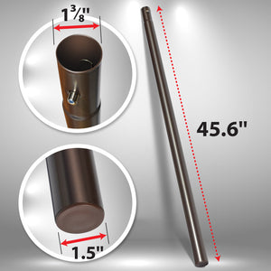 Outdoor Patio Umbrella Replacement Lower Pole (45.6")