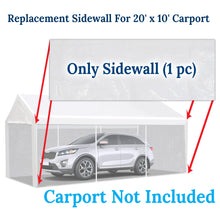 Load image into Gallery viewer, STRONG CAMEL Replacement Sidewall only for 10x20ft Carport Tent Canopy Sidepanel 6.4x19.7ft
