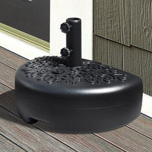 Load image into Gallery viewer, Half Round Semicircle Umbrella Heavy Holder Base Stand for Half Patio
