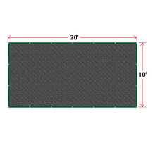 Load image into Gallery viewer, 80% Sunblock Fabric Shade Cloth Net Mesh Shade for Plant Greenhouse Barn Pool
