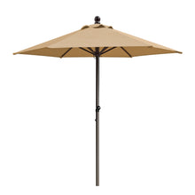 Load image into Gallery viewer, STRONG CAMEL Patio Umbrella 7.5 Ft 6 Ribs Rope Pulley for Garden Table Parasol Yard Outdoor Backyard Pool Deck Cafe Market with Air Vent
