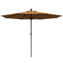 Load image into Gallery viewer, STRONG CAMEL Patio Umbrella 10 Ft 8 Ribs Rope Pulley for Garden Table Parasol Yard Outdoor Backyard Pool Deck Cafe Market with Air Vent
