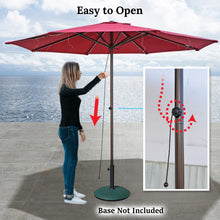 Load image into Gallery viewer, STRONG CAMEL 9ft Patio Battery Light LED Umbrella (SMAPLE)
