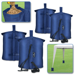 4pcs Sand Weighted Leg Weight Bags for Pop up Canopy Tent