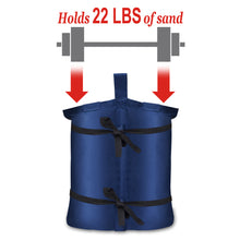 Load image into Gallery viewer, 4pcs Sand Weighted Leg Weight Bags for Pop up Canopy Tent
