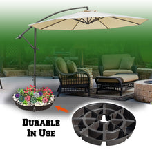 Load image into Gallery viewer, Outdoor Patio Umbrella Stand Deck Parasol SAND Weight Base

