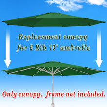 Load image into Gallery viewer, Umbrella Cover Canopy 13ft 8 Rib Patio Replacement Top Outdoor
