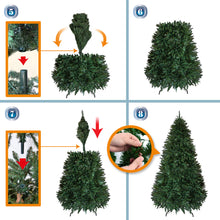 Load image into Gallery viewer, New high level Christmas Tree 7ft with Sturdy Metal leg Xmas Full Pine Spruce

