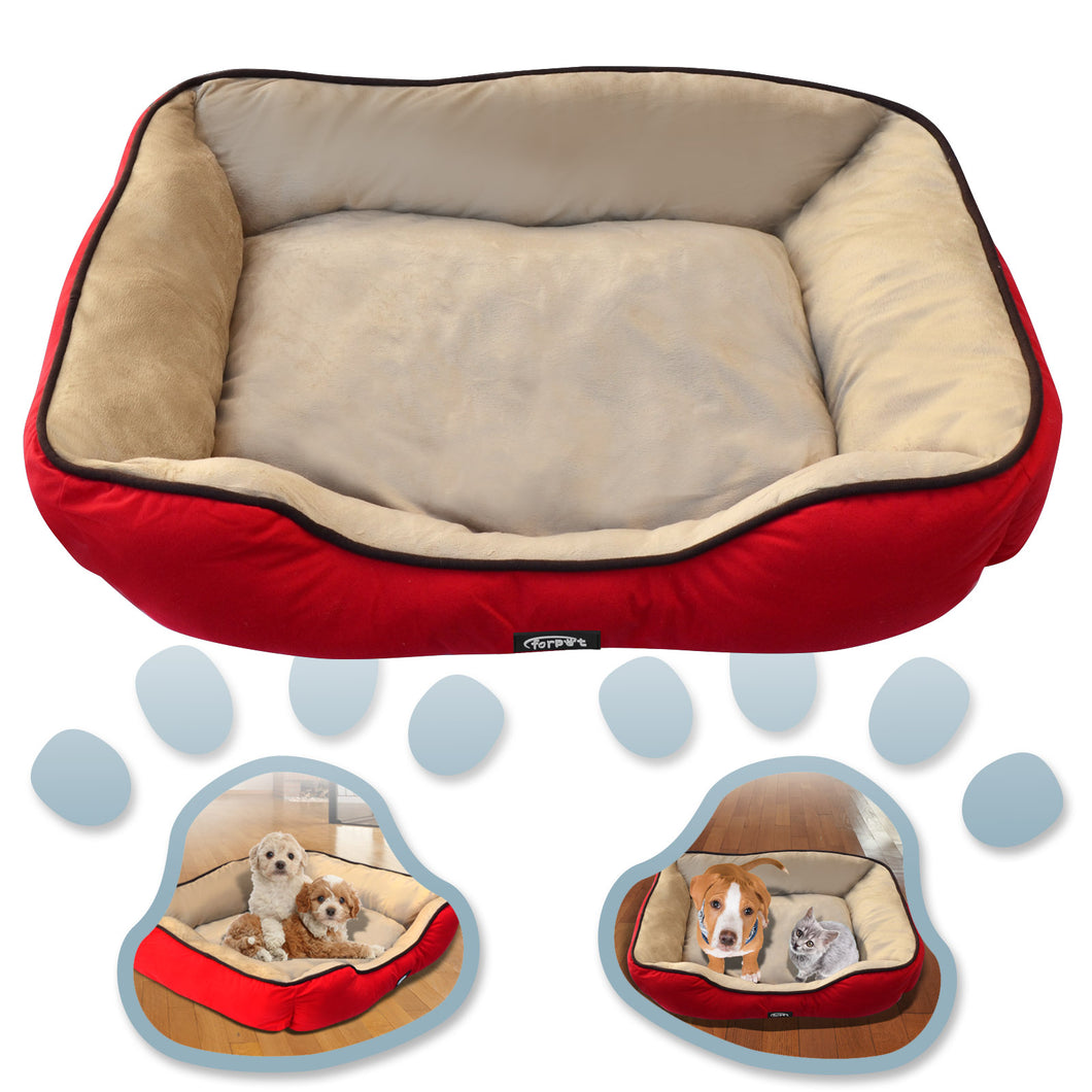 Soft Flannel Thickening Pet Soft Fleece Pad Pet Blanket Mattress Puppy Cat  Sofa Mat Home Carpet Warm Sleep Set Dog Bed