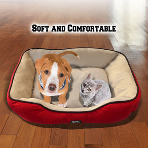 Pet Dog Puppy Cat Soft Fleece Warm Sofa Cotton Plush Mat Sleeping Bed