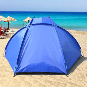STRONG CAMEL Portable Beach Shelter Sun Shade Canopy Camping Fishing Beach Tent for Outdoor