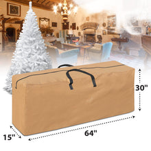 Load image into Gallery viewer, Heavy Duty Large Artificial Christmas Tree Storage Bag for Holiday Clean up
