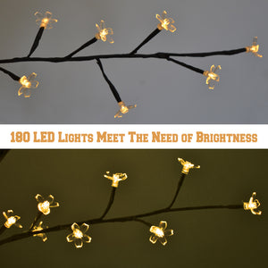 6ft  180 LED  Cherry Blossom Flower  light Decoration Tree