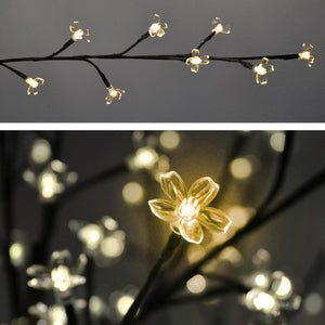 8ft  600 LED Christmas Cherry Blossom Flower decoration Light Tree