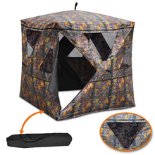 Load image into Gallery viewer, 2-3 Person Camouflage Hunting Blind Ground Archery Outhouse
