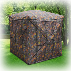 2-3 Person Camouflage Hunting Blind Ground Archery Outhouse