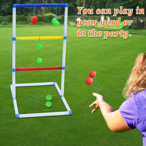 Family Backyard Ladder Toss Set Golf Sports Games toy for Kids