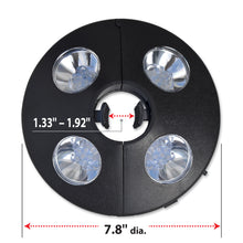 Load image into Gallery viewer, Wireless Battery Operated 24 LED Umbrella Bright Light Lamp
