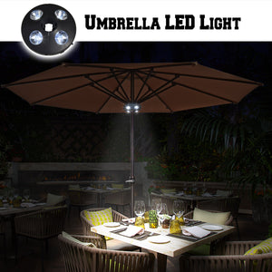 Wireless Battery Operated 24 LED Umbrella Bright Light Lamp